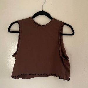 Edikted Brown Tank NWT